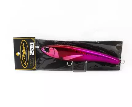 Indiga Stick Bait Быстро тонущий 120 граммов Розовая Красная Голова (2161)