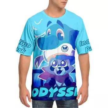 Indigo Park Printing Women Men T Shirt Casual Breathable Tshirts Funny Indigo Park Loose Tees Shirts Street Oversize T Shirts Man XS