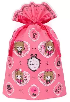 Индиго Takara Tomy упаковочная сумка подарочная сумка 3л розовая TA658 Licca-chan розовый