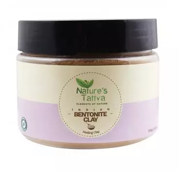 Индийская бентонитовая глина: очищение пор (250 г), Indian Bentonite Clay, Nature s Tattva 13.875