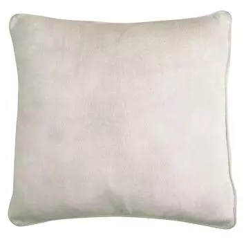 Индийская наволочка Наволочка Обычная белая бархатная наволочка 16 X 16 белый