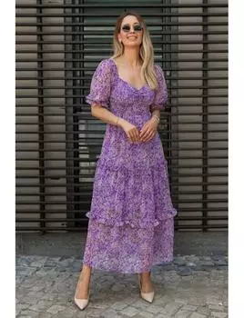 Индийский пакистанский дизайнер вечерняя одежда верхняя туника женская макси фиолетовое платье курти курта длинная XS фиолетовый