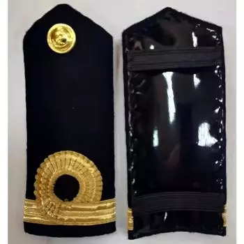 Индийский шелк капитанские эполеты жесткие эполеты пластина золотые шелковые вышитые эполеты якорь лезвия форменные эполеты авиационные эполеты чёрный