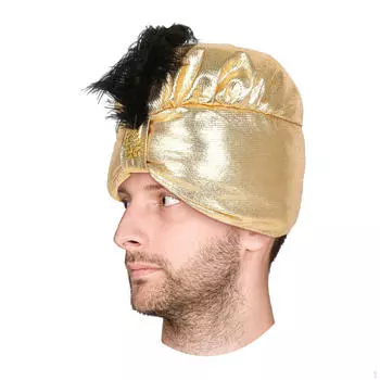 Индийский султан, тюрбан, шляпа, витой плиссированный платок, хиджаб, платок на голову, принц для взрослых