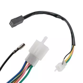 Индикатор переключения передач, светодиодный дисплей, универсальный сменный датчик рычага переключения передач для мотоцикла, 5 передач, аксессуары для мотоциклов Pit Dirt Bike ATV чёрный