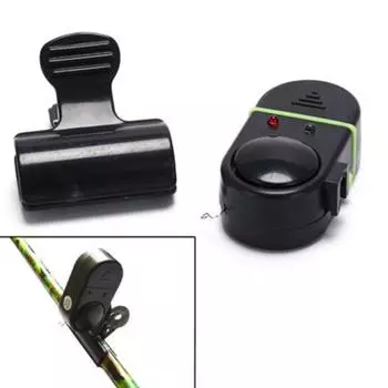 Индикатор рыболовной приманки, электрический сигнализатор поклевок, водонепроницаемый сигнализатор для удочки, для ловли карпа на открытом воздухе, звуковой сигнал