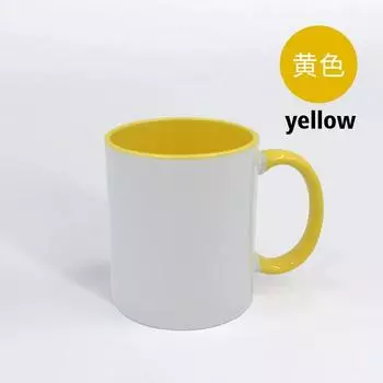 Индивидуальная керамическая кружка Цвет внутри и ручка внутри чашка DIY Изображение керамическая кружка DIY Фото Картинка Логотип Текст Подарки