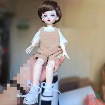 Индивидуальная мужская кукла 1/6 BJD кукла 30 см с короткими волосами для мальчика 23 подвижные шарнирные куклы игрушки модная одежда и обувь DIY игрушка в подарок для девочек 30CM