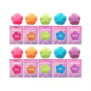 [Индивидуальная упаковка] 10 упаковок батончиков Bubble Bar на весь день (30 г каждая, 10 шт.)