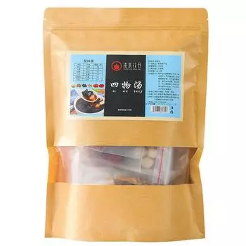 Индивидуально упакованный пакет супа Siwu Health Tea - традиционная травяная смесь Siwu soup 300g/bag