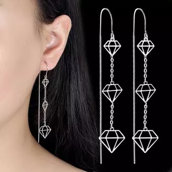 Индивидуальность Элегантные Женские Серьги-Крючки Высокого Чувства Свет Роскошный Темпераментный Узор Универсальные Серьги