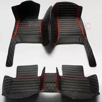 Индивидуальные 5D автомобильные коврики для MINI COUNTRYMAN R60 5 Seat F60 MINI COUPE R58 CLUBMAN R55 F54 Аксессуары для салона автомобиля Ковры F60 5 Seat 2017-2021