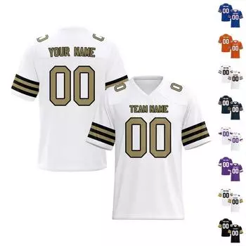 Индивидуальные футбольные майки с персонализированным напечатанным названием и номером команды, спортивная форма для мужчин, женщин, молодежи S