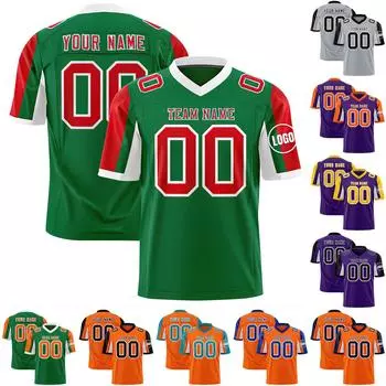 Индивидуальные футбольные майки с персонализированным напечатанным названием и номером команды, спортивная форма для мужчин, женщин, молодежи S чёрный