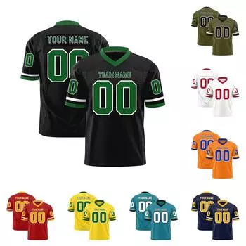 Индивидуальные футбольные майки с персонализированным напечатанным названием и номером команды, спортивная форма для мужчин, женщин, молодежи S армия зеленый