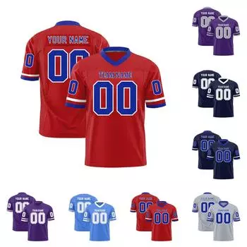 Индивидуальные футбольные майки с персонализированным напечатанным названием и номером команды, спортивная форма для мужчин, женщин, молодежи S чёрный