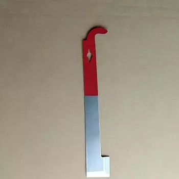 Индивидуальные инструменты для пчеловодства из нержавеющей стали, практичный скребок для улья в форме пчеловода