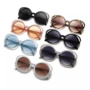 Индивидуальные полые солнцезащитные очки онлайн знаменитостей Xiaoxiangfeng онлайн солнцезащитные очки знаменитостей с темпераментом