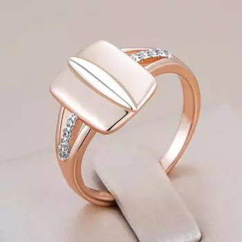 Индивидуальные посеребренные геометрические блестящие кольца с цирконом для женщин, модные винтажные ювелирные изделия, аксессуары для вечеринок 7