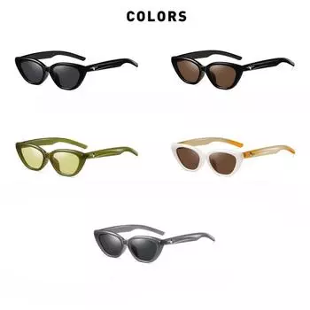 Индивидуальные солнцезащитные очки «кошачий глаз» 1.1TAC, полнокадровые поляризационные очки, женские солнцезащитные очки TR UV