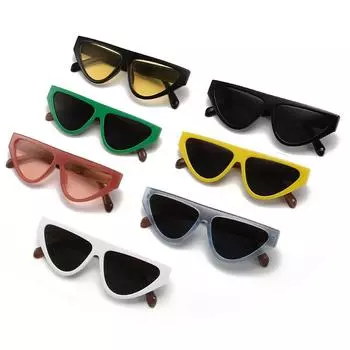 Индивидуальные солнцезащитные очки Женские модные треугольные солнцезащитные очки Joker UV400