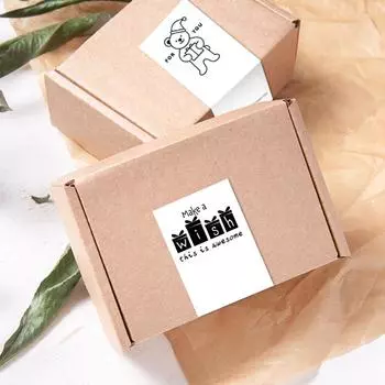 Индивидуальные товары Эстетические вещи Спасибо Kawaii Канцелярские товары X033 A02-50pcs-6x15cm