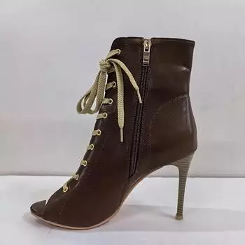 Индивидуальные женские туфли для латинских танцев из кожи, танцевальные туфли для вечеринок в стиле танго для женщин, туфли на каблуках для танцев сальсы, бальные туфли на шпильках 35