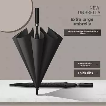 Индивидуальный автоматический зонт для гольфа с длинной ручкой — идеальный вариант для деловых подарков