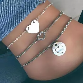 Индивидуальный богемный ручной браслет из многоцветной веревки, женский ювелирный подарок серебряный