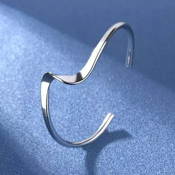 Индивидуальный корейский модный браслет с геометрической волной для женщин с простыми отверстиями в виде ста пагод и регулируемыми браслетами в подарок Adjustable size