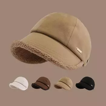 Индивидуальный логотип для унисекс рыбацких овечьих шерстяных шапок регулируемая бейсболка уличная теплая двусторонняя пушистая кепка