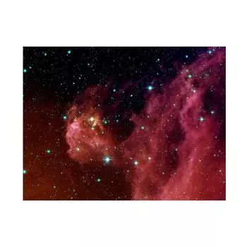 Индивидуальный настенный холст Винтажный звездный пейзаж Фреска Обои Спальня Гостиная Ресторан Декор Задний план Обои 150*100cm