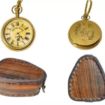 Индивидуальный подарок на годовщину 4 часа - гравированные золотые часы Tally Marks - традиционный подарок на 8-ю годовщину, подарки для папы, рождественский декор