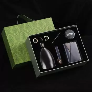 Индивидуализированная подарочная коробка бизнес-класса, подарок для доставки в магазин 4S, подарок для юбилейного мероприятия высокого класса, высококачественная кожа