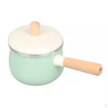 Индукционная молочная кастрюля с антипригарным покрытием, эмалированная кастрюля с