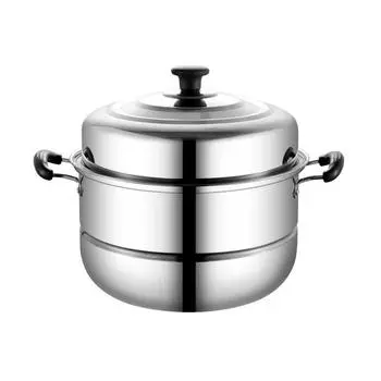 Индукционная пароварка из нержавеющей стали с димсамом 26cm