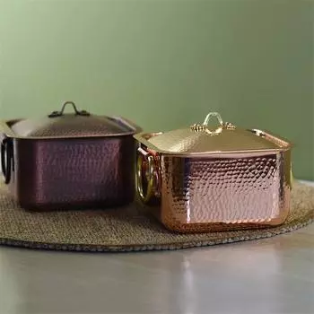 Индукционная плита, медная кастрюля, квадратная кастрюля на одного человека, спиртовая печь, маленькая кастрюля, одна кастрюля на одного человека, чистая медная кастрюля