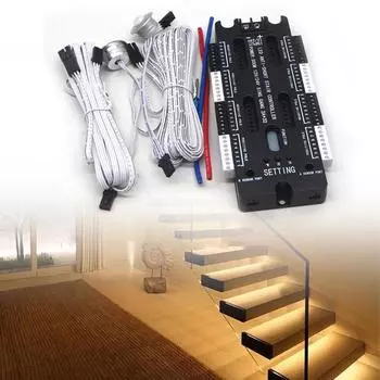 Индукционный контроллер, 32 канала, 500 Вт, макс. контроллер, 24 В постоянного тока