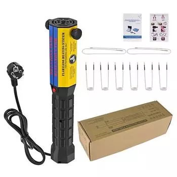 Индукционный нагреватель для болтов 1000 Вт портативный мини синий