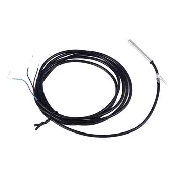 Индуктивный датчик приближения 1 мм, расстояние обнаружения NPN NC DC 3 провода M4, переключатель приближения со светодиодной индикацией