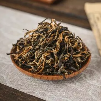 Indulge in Yunnan Dian Hong Mao Feng Kung Fu Red Tea: Chinese Dianhong Black Tea with Green Food Quality 500