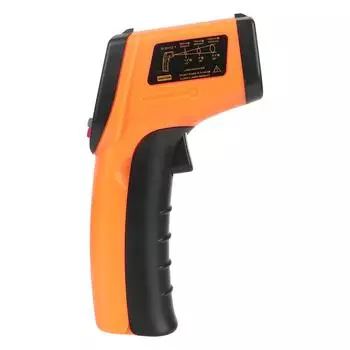 Industrial Infrared Pyrometer Non Contact -50~380°C GM320 Digital Laser Temperature Meter Gun C/F Infrared Thermometer оранжевый
