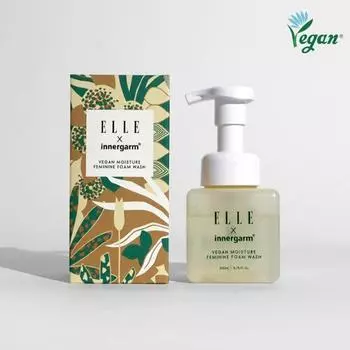 Inergam Vegan Moisture Feminine Foam Wash 200 мл,Корейская женская продукция