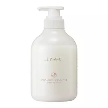 ines Cream Serum Cleanse 480ml Cream Shampoo White Jasmine & Geranium Scent