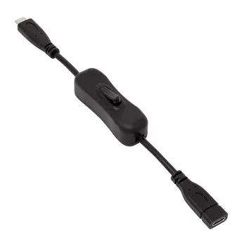 Inex PD100W compatible USB3.2Gen1 Type-C power switch cable 20cm U31CC-MF02P10S