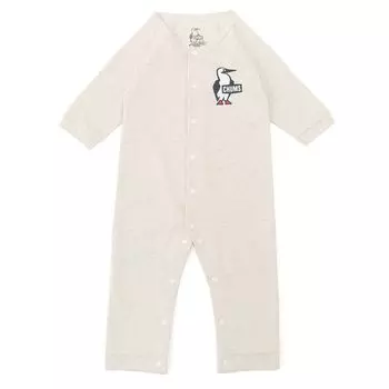 Infant coverall Baby Booby Rompers [Chums] L/S H/Natural