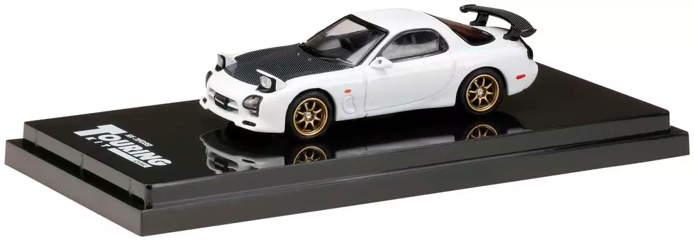 Infini FD3S GT WING Pure White 1/64 RX-7 (A Spec.)
