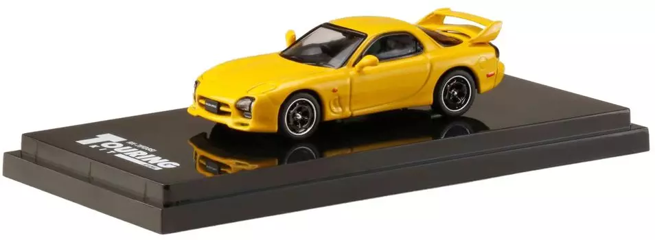 Infini FD3S SPEED Sunburst Yellow 1/64 RX-7 (A-SPEC.) /MAZDA
