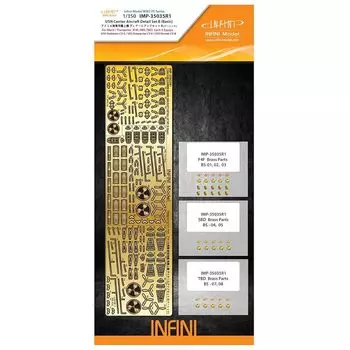 Infini model 1/350 IMP series American Navy Авианосец набор самолетов B базовый Для компании TR Травленые детали для кораблей детали для пластиковых моделей