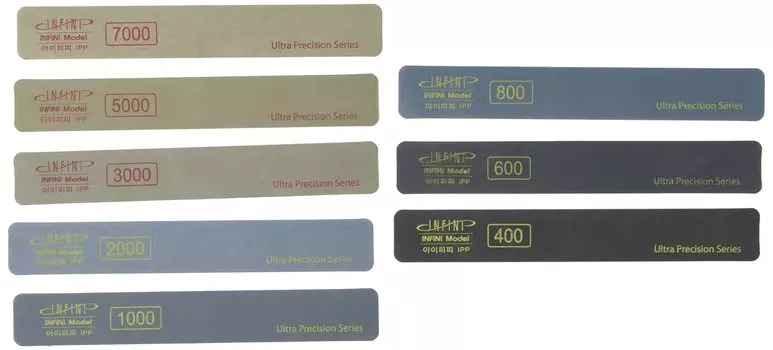 Полный набор мягких пилок серии Infini IPM Model IPM, 8 шт., по 1 шт., Hobby Tool IPM0000 Нет. 400-7000 Типы,